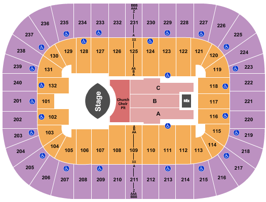 Greensboro Coliseum Eric Church Seating Chart
